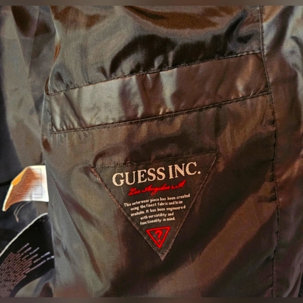 Guess Classic Down Filled Insulated Puffer Jacket - Picture 8 of 10